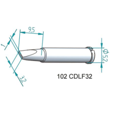 Ersa 102CDLF32 3.2 mm havya ucu