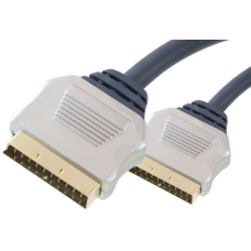1,8 metre Premium Serisi Flat Scart Kablo 