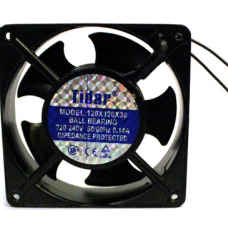  RQA12025HBL 120x120x25mm 18W 0,075A,220VAC Tidar Fan 