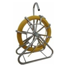 GFR-8 8 mm 100 mt Glass fibre rod spooled on a galvanized horizontal cage