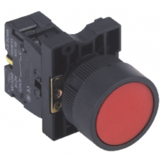 HBY5E-RED 22mm (Ters) Buton Normalde Kapalı kontak