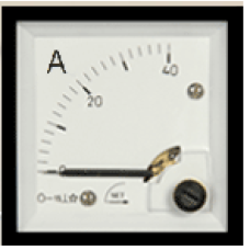 AST2 72x72 90° Pano Tipi Analog AC-DC Ampermetre