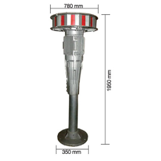 AS0082 2200 W 380 V AC 50 Hz 290 db Asenkron Motorlu Döküm Siren