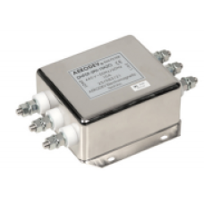 DNF09-3PH-3x10A 10 Amper 440 V AC 50-60 Hz 3 faz EMI filtre 