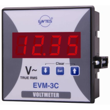 EVM-3 S-96 24-250 V AC-DC 3 Faz Voltmetre