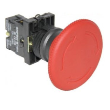 HBY5E-TS60 22mm 60 mm Kalıcılı Bas-Çevir Kafa Acil-Stop 