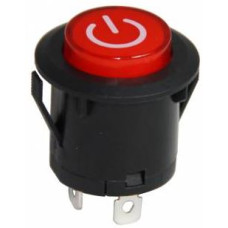 IC-180E 26 mm ''Power'' Simgeli Yaylı Rocker Işıksız Buton 