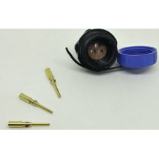SP1712-P3 IP68 Weipu 3Pin Termo Plastik Crimp Panel Tipi Konnektör