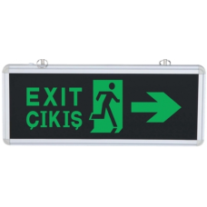 SNT-SY002 EXIT Çift Yön 350x150mm Çıkış Tabalası