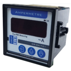 GA881011 GA-DA-72-1-X 5 A 72 x 72 Tek ekran AC Ampermetre