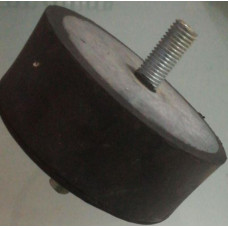 KT15050 150 x 50 mm M16 Pullu Çift Cıvatalı Lastik Vibrasyon Takozu