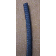 K610TLL 6x10mm Siyah PVC Saclı Profil