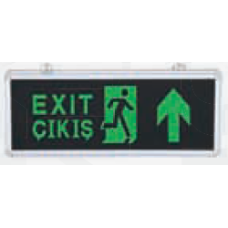 SNT-SY007 EXIT Çift Yön 350x150mm Çıkış Tabalası