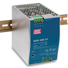 NDR-480-24 480W 24V 20A Ray Montaj Güç Kaynakları